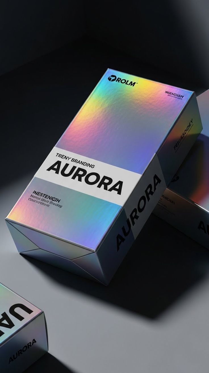 Holographic finish